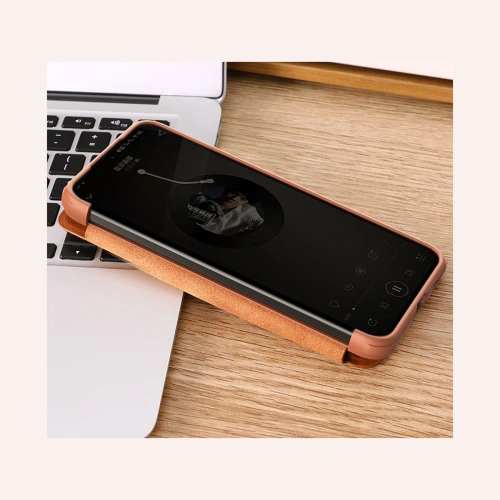 Buy Nillkin Qin Leather Pro Samsung Galaxy S22+ Plus black - NLK524 - {ean13} - Home Screen Store Europe