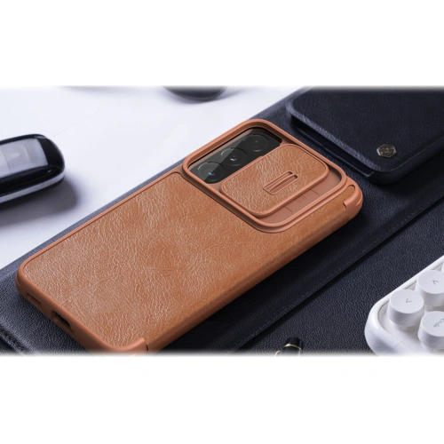 Buy Nillkin Qin Leather Pro Samsung Galaxy S22+ Plus black - NLK524 - {ean13} - Home Screen Store Europe