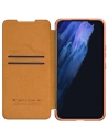 Kup Etui Nillkin Qin Leather Pro Samsung Galaxy S22+ Plus brązowy - NLK525 - {ean13} - Sklep Home Screen