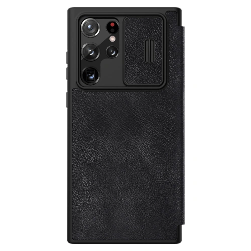 Kup Case Nillkin Qin Leather Pro Samsung Galaxy S22 Ultra schwarz - NLK526 - {ean13} - Sklep Home Screen