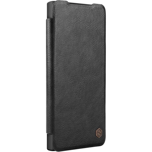 Kup Case Nillkin Qin Leather Pro Samsung Galaxy S22 Ultra schwarz - NLK526 - {ean13} - Sklep Home Screen