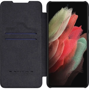 Kup Case Nillkin Qin Leather Pro Samsung Galaxy S22 Ultra schwarz - NLK526 - {ean13} - Sklep Home Screen