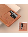 Kup Case Nillkin Qin Leather Pro Samsung Galaxy S22 Ultra schwarz - NLK526 - {ean13} - Sklep Home Screen