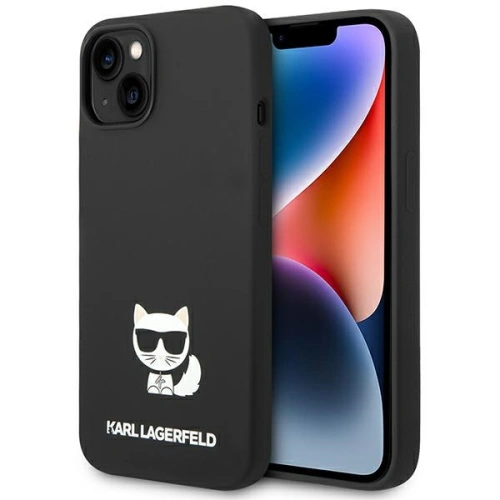 Kup Etui Karl Lagerfeld KLHCP14MSLCTBK Apple iPhone 14 Plus / 15 Plus hardcase negru/black Silicon Choupette Body - KLD1133 - {ean13} - Sklep Home Screen