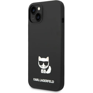 Etui Karl Lagerfeld KLHCP14MSLCTBK Apple iPhone 14 Plus / 15 Plus hardcase czarny/black Silicone Choupette Body