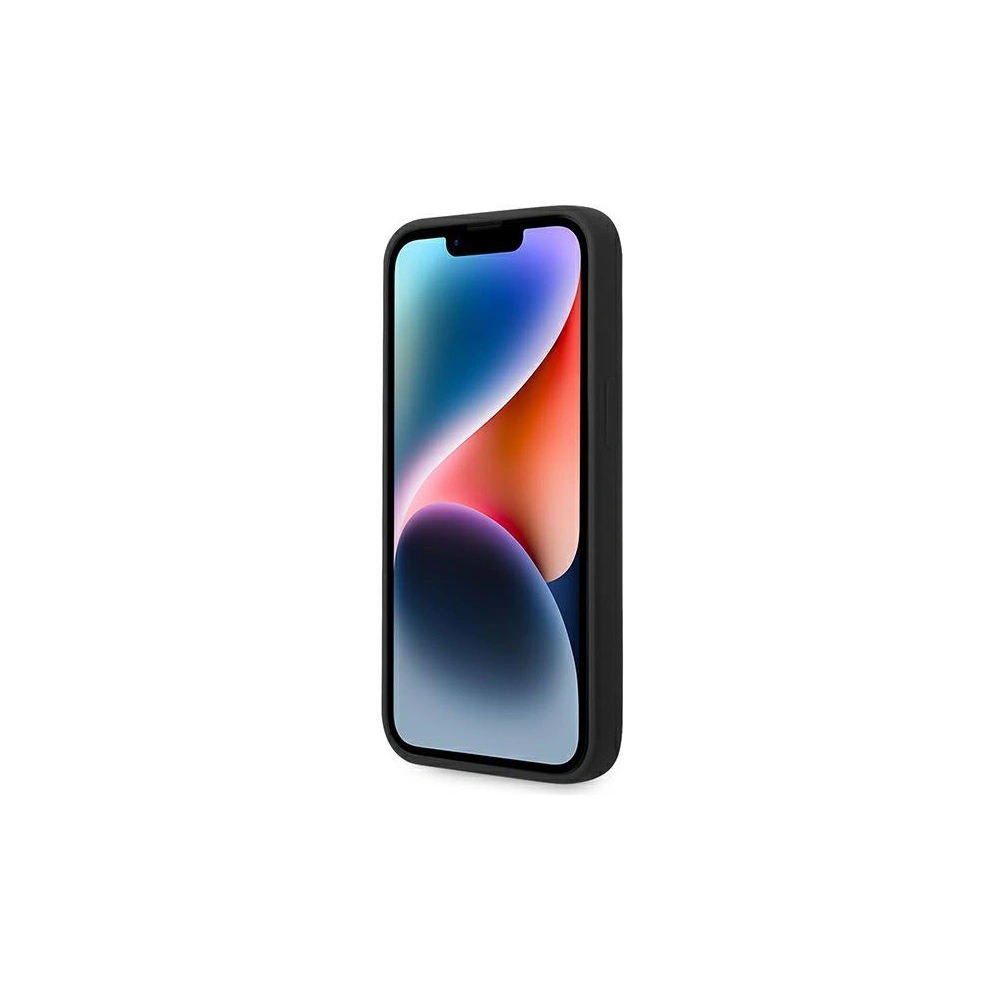 Etui Karl Lagerfeld KLHCP14MSLCTBK Apple iPhone 14 Plus / 15 Plus hardcase czarny/black Silicone Choupette Body