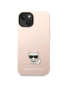Buy Karl Lagerfeld KLHCP14MSLCTPI Apple iPhone 14 Plus / 15 Plus hardcase jasnolight pink Silicone Choupette Body - KLD1134 - {ean13} - Home Screen Store Europe