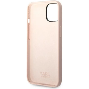 Etui Karl Lagerfeld KLHCP14MSLCTPI Apple iPhone 14 Plus / 15 Plus hardcase jasnoróżowy/light pink Silicone Choupette Body