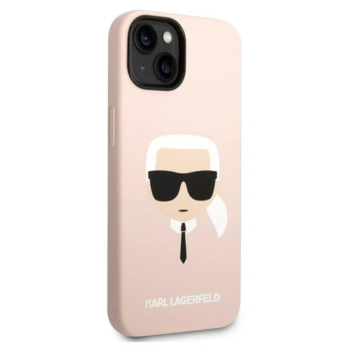 Kup Etui Karl Lagerfeld KLHCP14MSLKHLP Apple iPhone 14 Plus / 15 Plus hardcase roz/pink Silicon Karl`s Head - KLD1135 - {ean13} - Sklep Home Screen