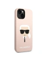 Kup Etui Karl Lagerfeld KLHCP14MSLKHLP Apple iPhone 14 Plus / 15 Plus hardcase růžový/pink Silicone Karl`s Head - KLD1135 - {ean13} - Sklep Home Screen