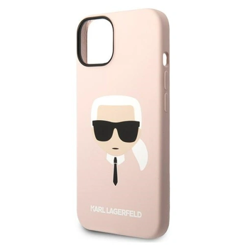 Kup Etui Karl Lagerfeld KLHCP14MSLKHLP Apple iPhone 14 Plus / 15 Plus hardcase roz/pink Silicon Karl`s Head - KLD1135 - {ean13} - Sklep Home Screen