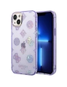 Etui Guess GUHCP14SHTPPTL Apple iPhone 14 lila/lilac kemény borító Peony Glitter