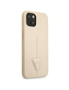 Kup Etui Guess GUHCP14SPSATLE Apple iPhone 14 béžový/beige hardcase SaffianoTriangle Logo - GUE2123 - {ean13} - Sklep Home Screen