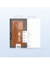 Kup Etui Nillkin Qin Leather Pro Samsung Galaxy S22 Ultra brązowy - NLK527 - {ean13} - Sklep Home Screen