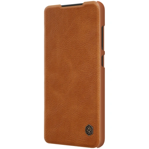 Kup Etui Nillkin Qin Leather Pro Samsung Galaxy S22 Ultra brązowy - NLK527 - {ean13} - Sklep Home Screen