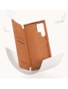 Kup Etui Nillkin Qin Leather Pro Samsung Galaxy S22 Ultra brązowy - NLK527 - {ean13} - Sklep Home Screen