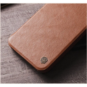 Kup Case Nillkin Qin Leather Pro Samsung Galaxy S22 Ultra braun - NLK527 - {ean13} - Sklep Home Screen