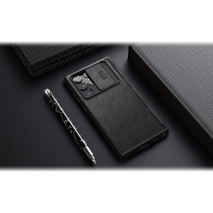 Kup Case Nillkin Qin Leather Pro Samsung Galaxy S22 Ultra braun - NLK527 - {ean13} - Sklep Home Screen