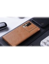 Kup Etui Nillkin Qin Leather Pro Samsung Galaxy S22 Ultra brązowy - NLK527 - {ean13} - Sklep Home Screen