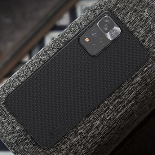 Buy Nillkin Super Frosted Shield Pro Xiaomi Redmi Note 11 Pro/Plus black - NLK528 - {ean13} - Home Screen Store Europe