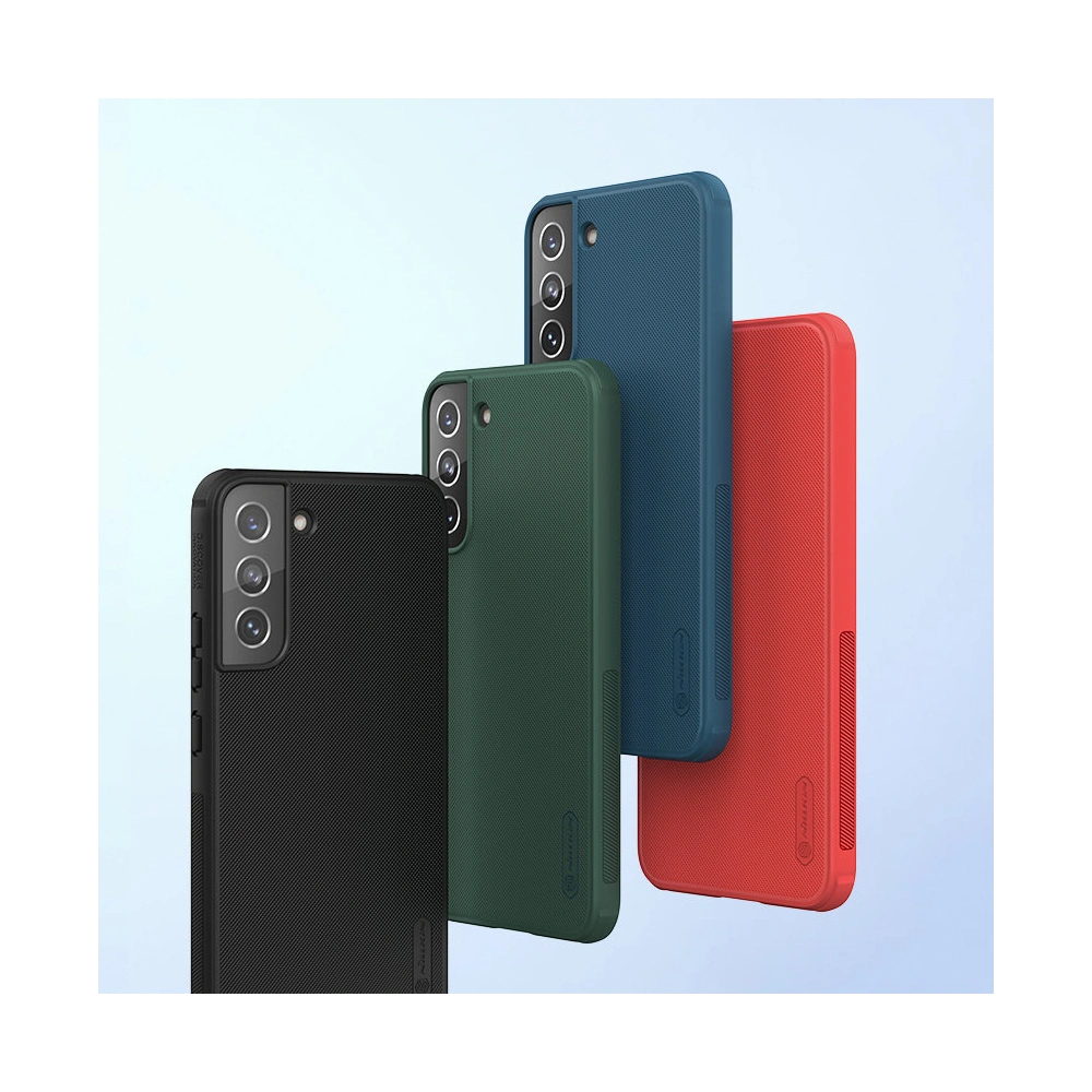 Etui Nillkin Super Frosted Shield Pro Samsung Galaxy S22 czerwony