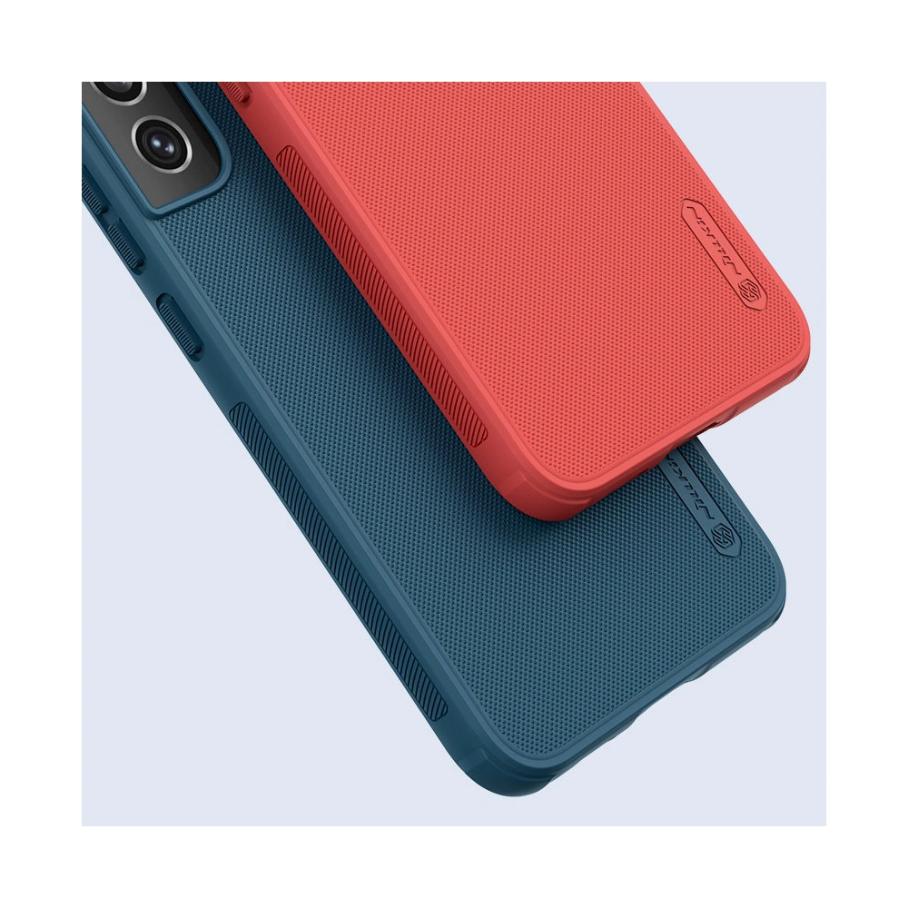 Etui Nillkin Super Frosted Shield Pro Samsung Galaxy S22 czerwony