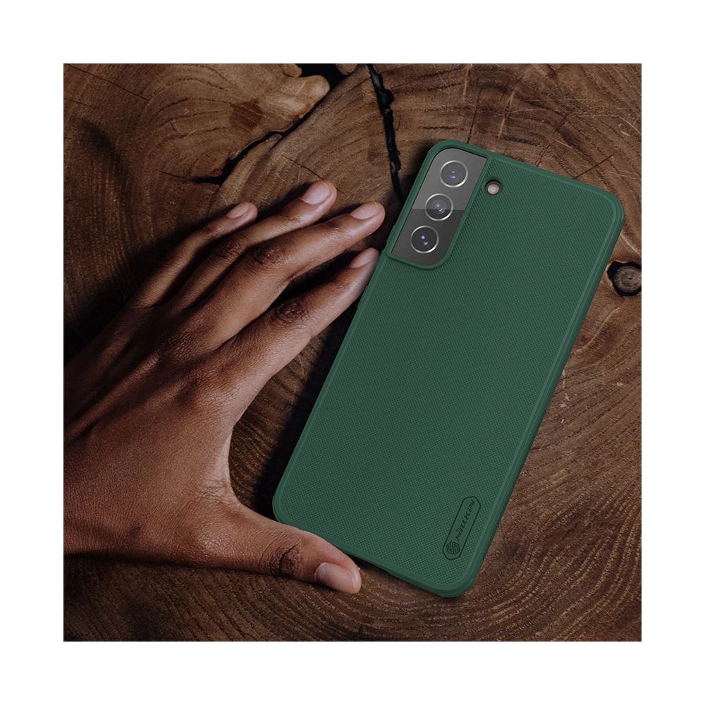 Etui Nillkin Super Frosted Shield Pro Samsung Galaxy S22 czerwony