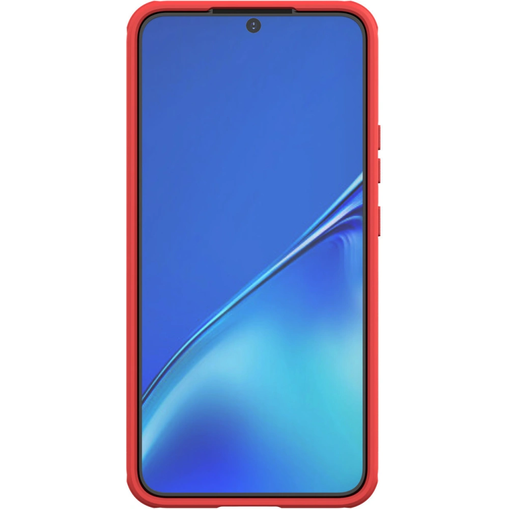 Etui Nillkin Super Frosted Shield Pro Samsung Galaxy S22+ Plus czerwony