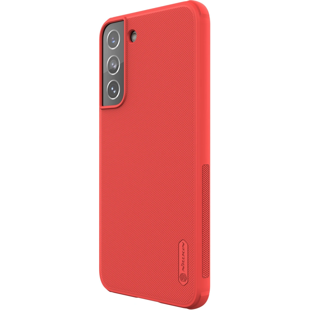Etui Nillkin Super Frosted Shield Pro Samsung Galaxy S22+ Plus czerwony