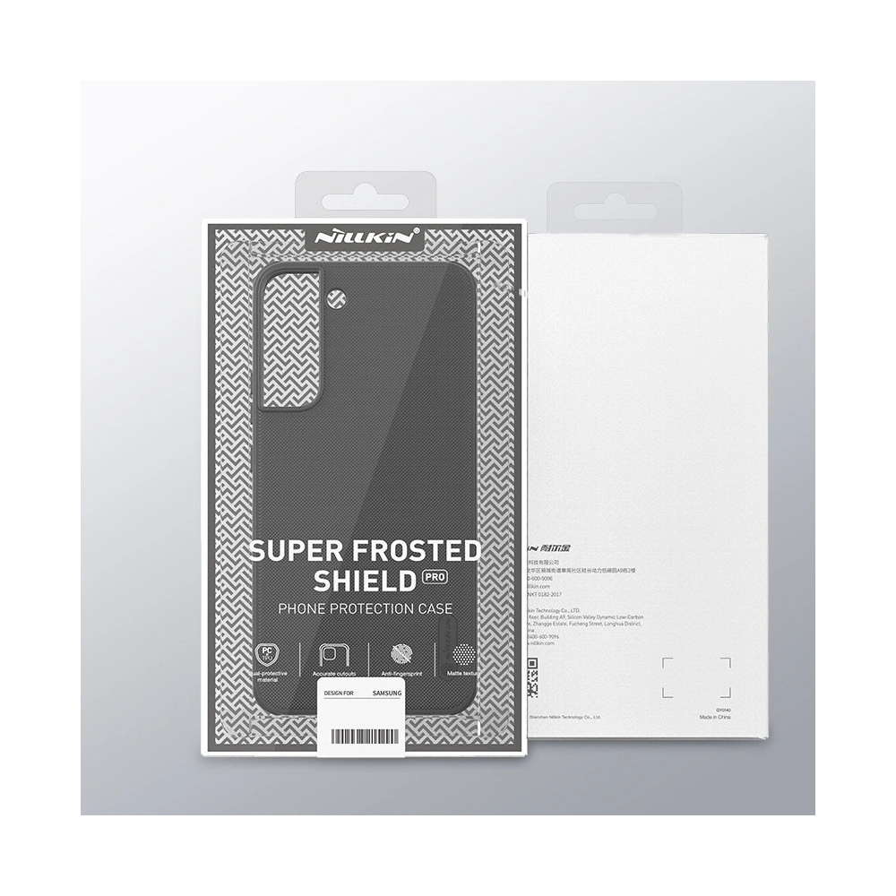 Etui Nillkin Super Frosted Shield Pro Samsung Galaxy S22+ Plus czerwony