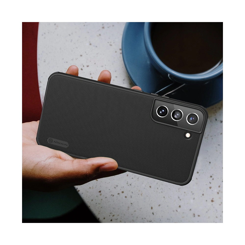 Etui Nillkin Super Frosted Shield Pro Samsung Galaxy S22+ Plus czerwony