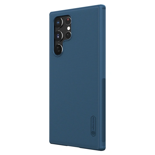Kup Case Nillkin Super Frosted Shield Pro Samsung Galaxy S22 Ultra blau - NLK533 - {ean13} - Sklep Home Screen