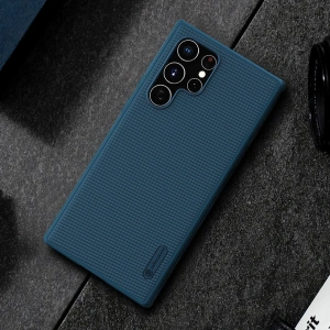 Kup Case Nillkin Super Frosted Shield Pro Samsung Galaxy S22 Ultra blau - NLK533 - {ean13} - Sklep Home Screen