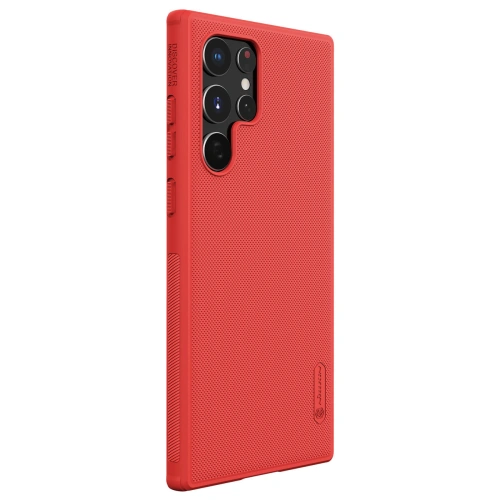 Buy Nillkin Super Frosted Shield Pro Samsung Galaxy S22 Ultra red - NLK534 - {ean13} - Home Screen Store Europe