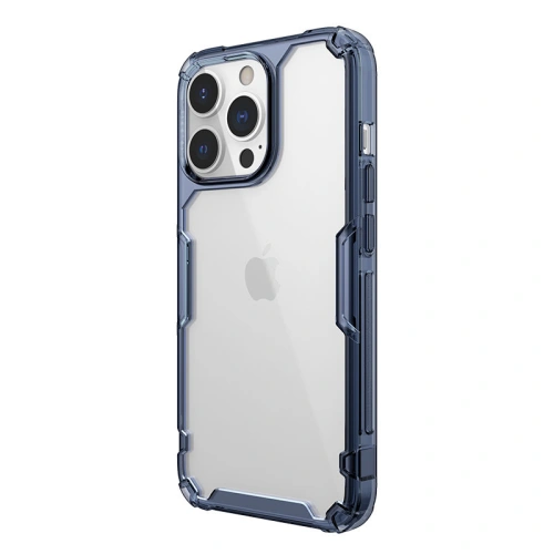 Kup Etui Nillkin Nature Pro Apple iPhone 13 Pro Max albastru - NLK535 - {ean13} - Sklep Home Screen