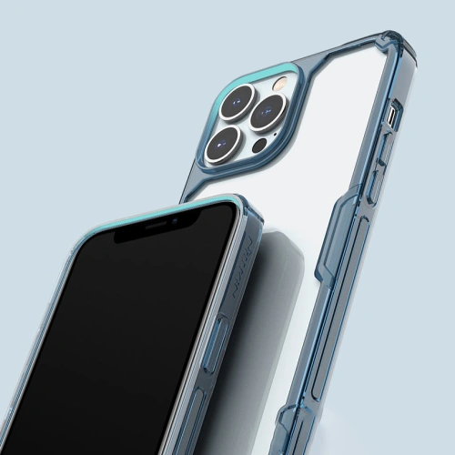 Kup Etui Nillkin Nature Pro Apple iPhone 13 Pro Max albastru - NLK535 - {ean13} - Sklep Home Screen