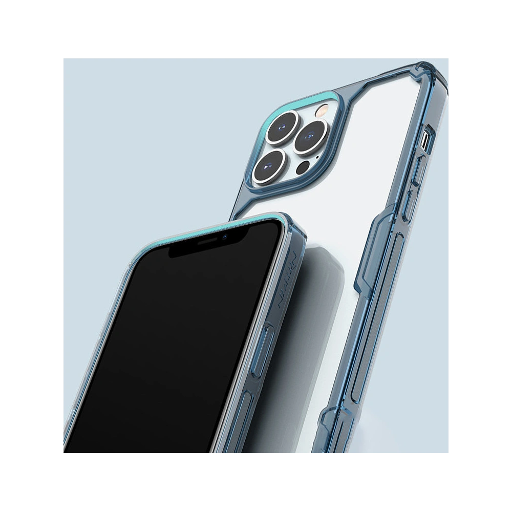 Etui Nillkin Nature Pro Apple iPhone 13 Pro Max niebieski