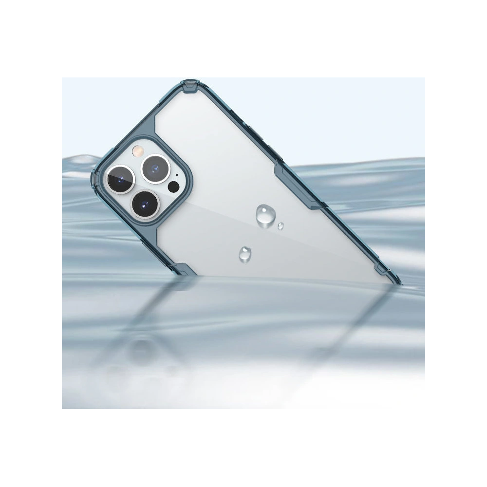 Etui Nillkin Nature Pro Apple iPhone 13 Pro Max niebieski