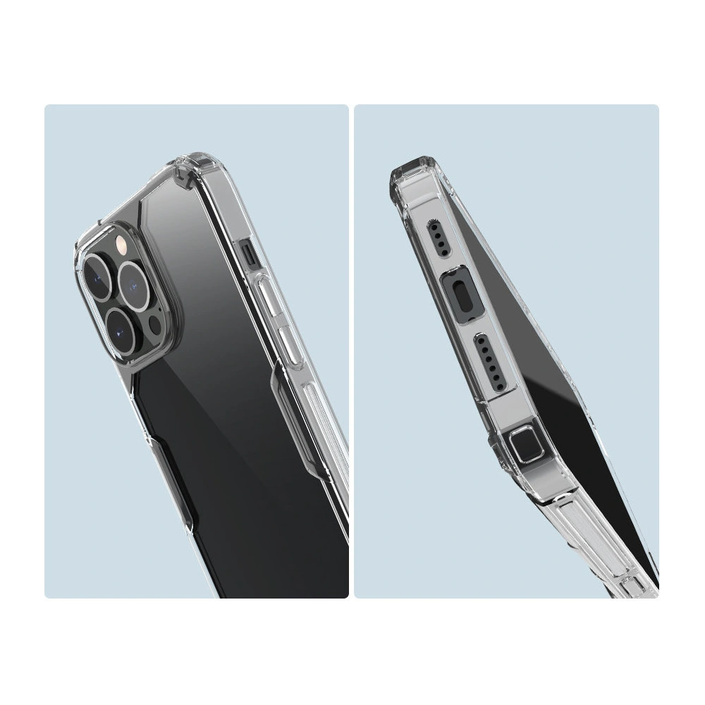 Etui Nillkin Nature Pro Apple iPhone 13 Pro Max niebieski