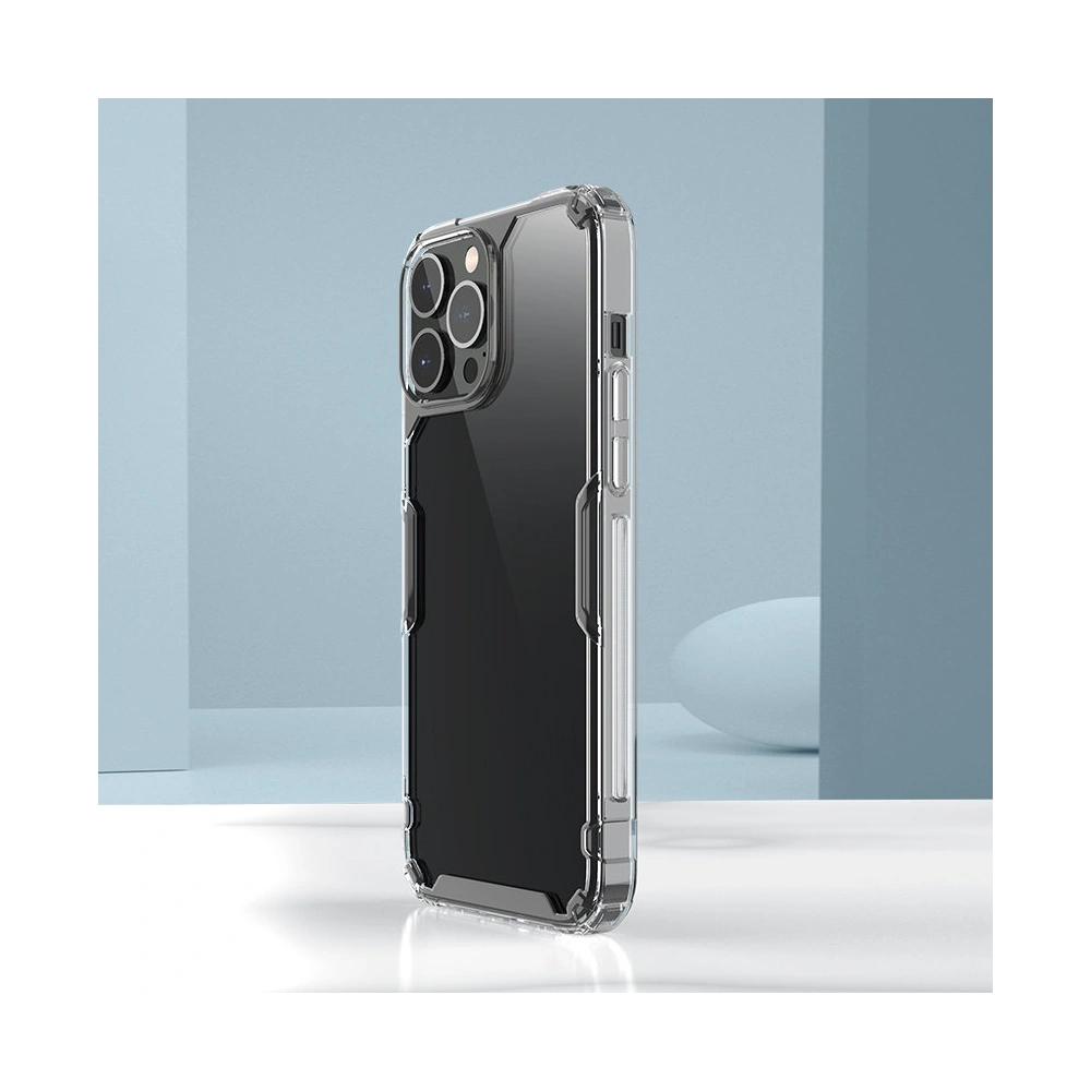 Etui Nillkin Nature Pro Apple iPhone 13 Pro Max niebieski