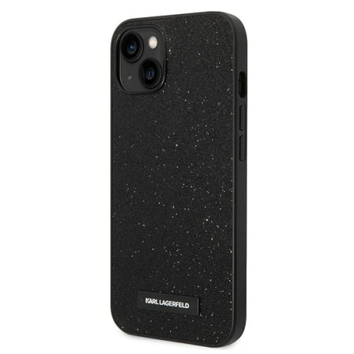 Kup Etui Karl Lagerfeld KLHCP14SG2ELK Apple iPhone 14 hardcase černý/black Glitter Plaque Logo - KLD1136 - {ean13} - Sklep Home Screen