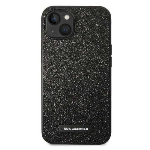 Kup Etui Karl Lagerfeld KLHCP14SG2ELK Apple iPhone 14 hardcase černý/black Glitter Plaque Logo - KLD1136 - {ean13} - Sklep Home Screen