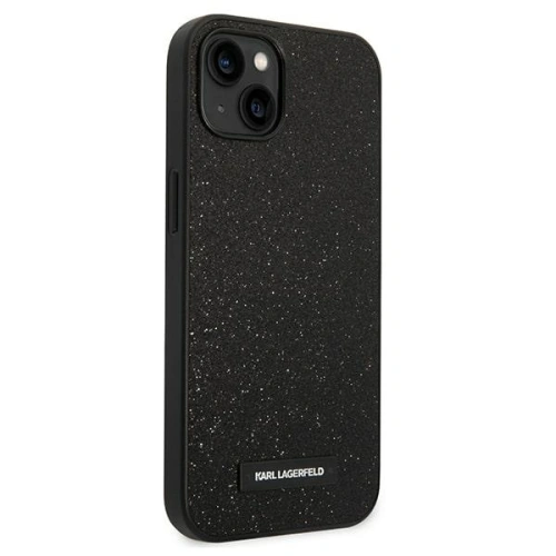 Kup Etui Karl Lagerfeld KLHCP14SG2ELK Apple iPhone 14 hardcase černý/black Glitter Plaque Logo - KLD1136 - {ean13} - Sklep Home Screen