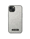 Kup Case Karl Lagerfeld KLHCP14SG2ELS Apple iPhone 14 Hardcase silber/silver Glitter Plakette Logo - KLD1137 - {ean13} - Sklep Home Screen