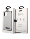Kup Case Karl Lagerfeld KLHCP14SG2ELS Apple iPhone 14 Hardcase silber/silver Glitter Plakette Logo - KLD1137 - {ean13} - Sklep Home Screen