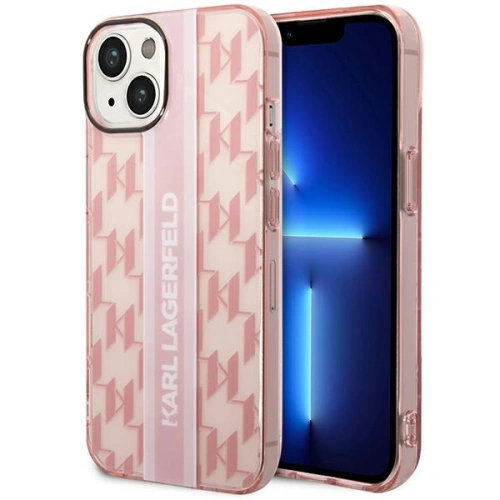 Kup Etui Karl Lagerfeld KLHCP14SHKLSPCP Apple iPhone 14 hardcase růžový/pink Mono Vertical Stripe - KLD1140 - {ean13} - Sklep Home Screen