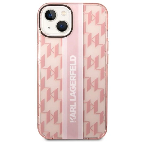 Kup Etui Karl Lagerfeld KLHCP14SHKLSPCP Apple iPhone 14 hardcase růžový/pink Mono Vertical Stripe - KLD1140 - {ean13} - Sklep Home Screen