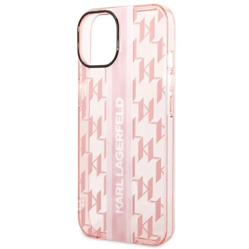 Kup Etui Karl Lagerfeld KLHCP14SHKLSPCP Apple iPhone 14 hardcase roz/pink Mono Vertical Stripe - KLD1140 - {ean13} - Sklep Home Screen