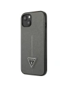 Kup Etui Guess GUHCP14SPSATLG Apple iPhone 14 srebrny/silver hardcase SaffianoTriangle Logo - GUE2124 - {ean13} - Sklep Home Screen