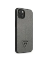 Kup Etui Guess GUHCP14SPSATLG Apple iPhone 14 srebrny/silver hardcase SaffianoTriangle Logo - GUE2124 - {ean13} - Sklep Home Screen